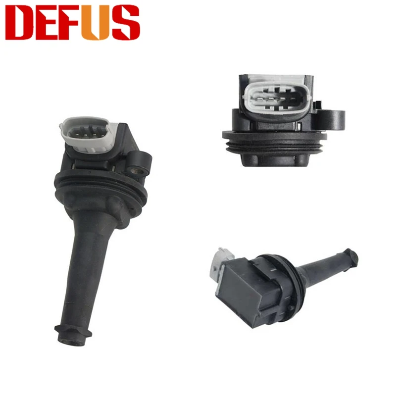 DEFUS 5X 0221604010 Ignition Coils For Volvo S60 V60 V50 XC60 C70 S40 C30 2.5L L5 30713417 8677837 1 220 703 027 UF517 04-16 NEW