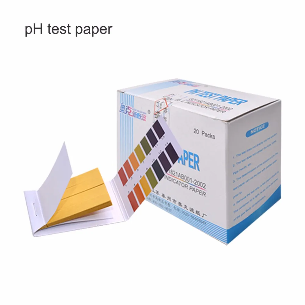 

20 pcs/BOX PH Meters PH Test Strips Indicator Test Strips 1-14/PH 5.4-7.0/PH 3.8-5.4 Paper Litmus Tester/Brand New Measurement