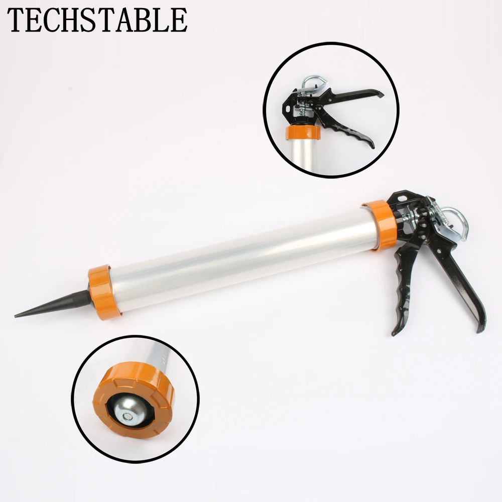 authentic in true 168 soft gun glass glue gun glue gun caulking gun structure thicker aluminum alloy