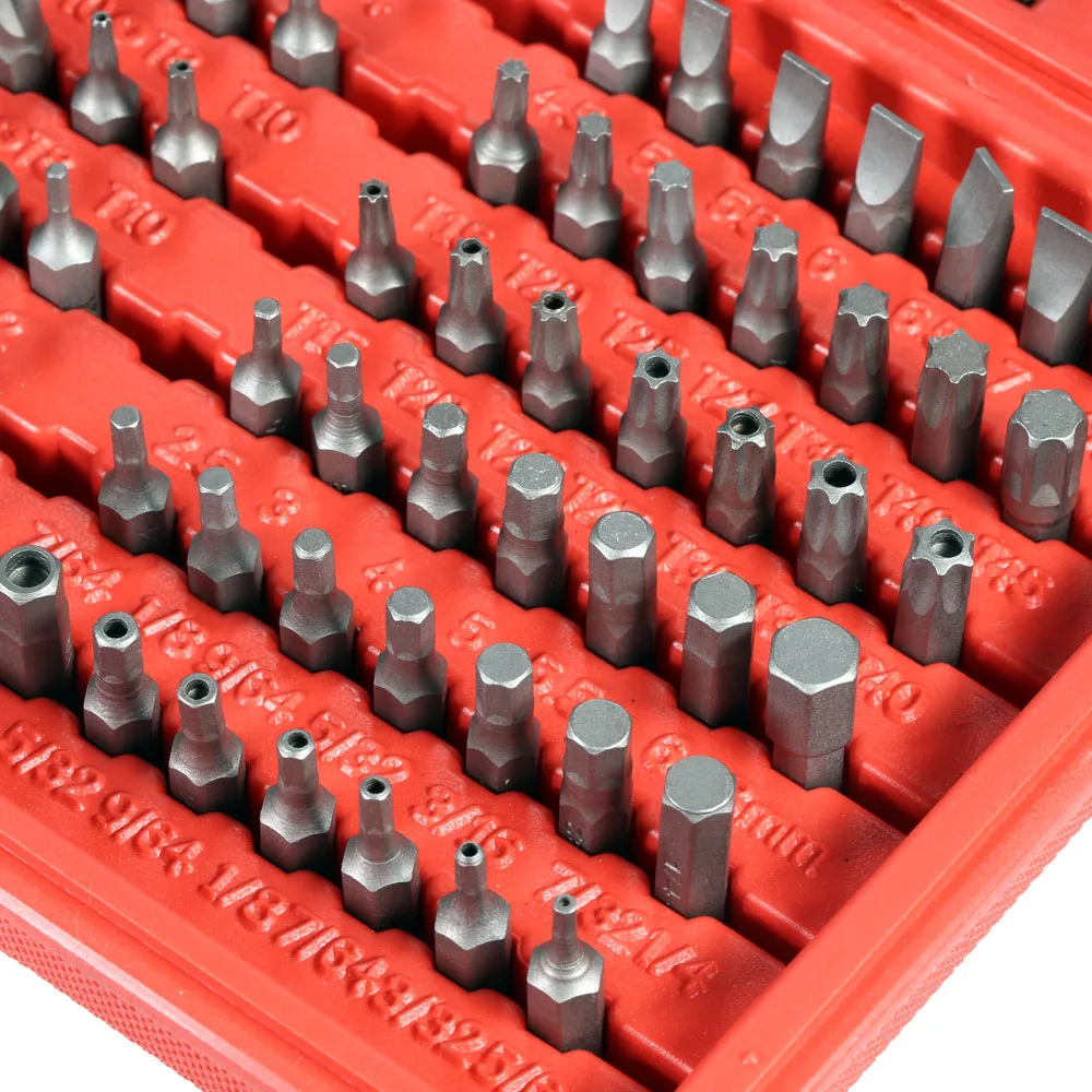 100pcs Screwdriver Set Professional Screw Head Torx Hex Bit Precision Screwdriver Head Set Tournevis Set High Quality