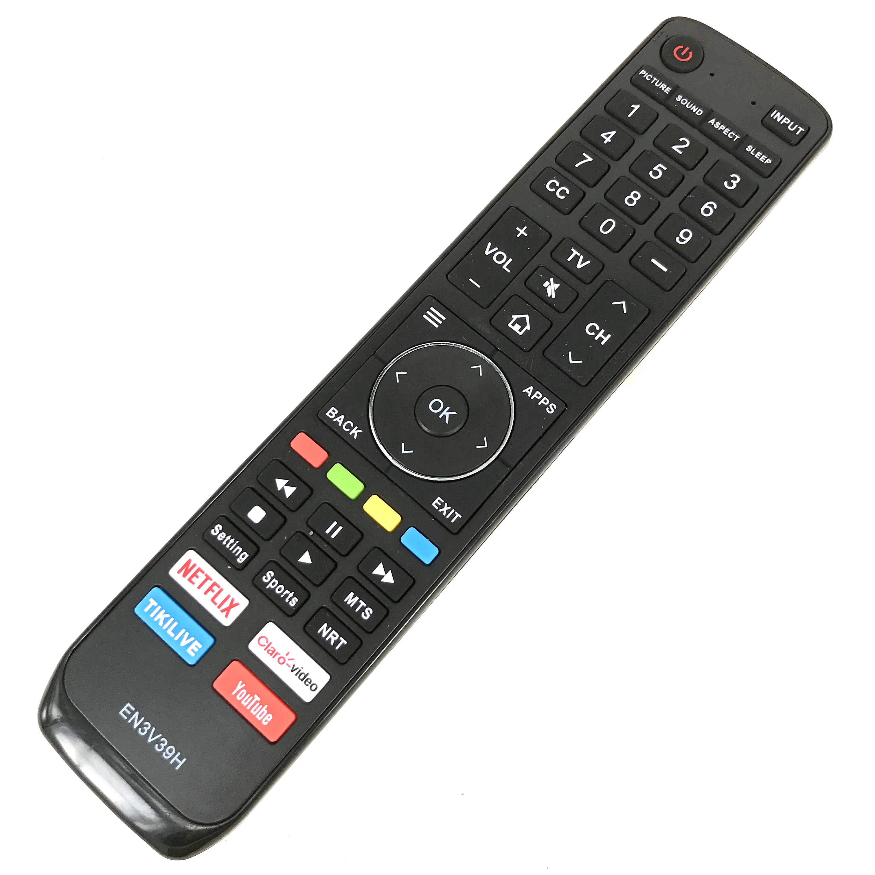 New Replacement EN3V39H For HISENSE TV Remote Control 55H6E 55R6000E 49H6E 65H6E 65H6080E 65R6E Fernbedienung