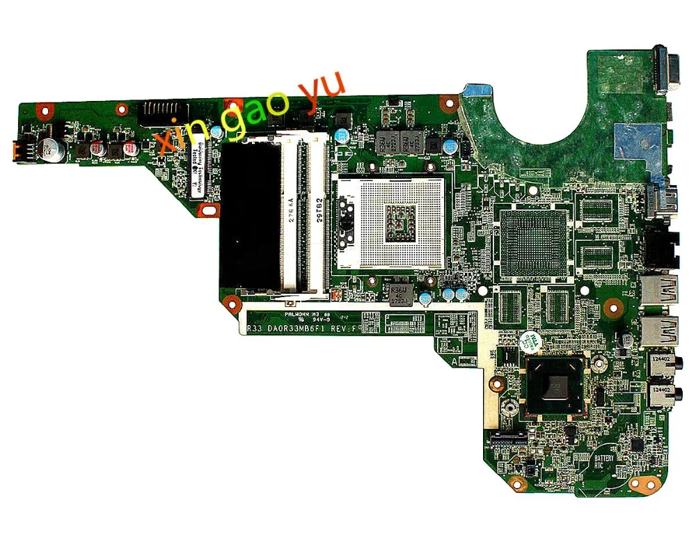 For HP Pavilion  G4 G6 G7 G4-2000 G6-2000  G7-2000 For  Series Laptop Motherboard DA0R33MB6F1 680568-501 HM76 100% Tested