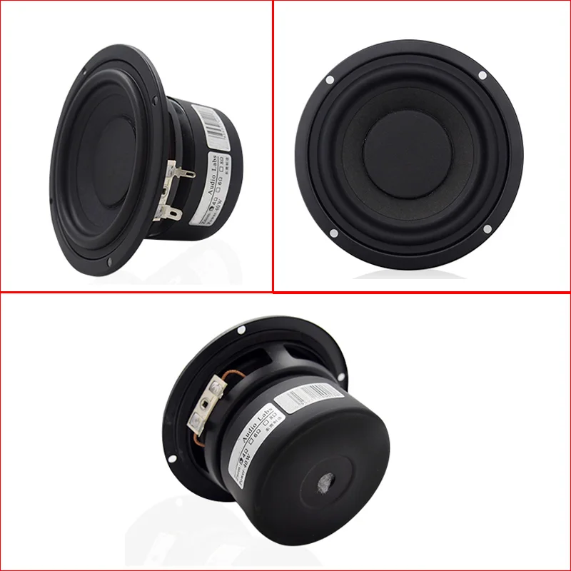 4.5 "นิ้ว4ohm 8ohm 40W Hifi Fire เกรดวูฟเฟอร์ลำโพงเสียงเบสลำโพงแตรทรัมเป็ต DSG-4W-40W-01