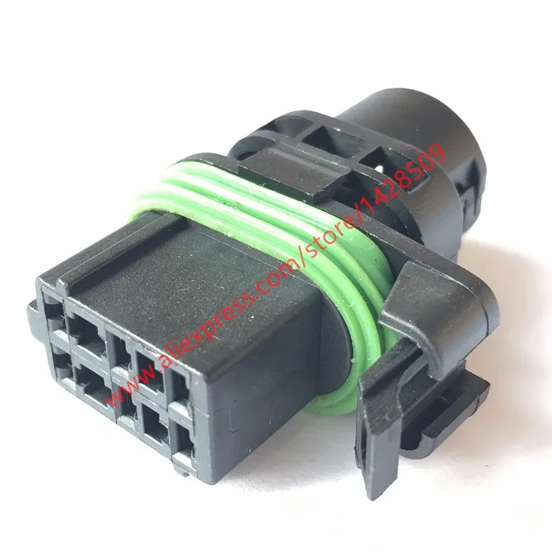 

10 Sets FCI 6 Pin Waterproof Car Electrical Auto Connector 211PC063S0003 Female Housing Black Plug 211 PC063S0003