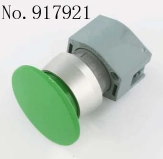 [ZOB] Switzerland 704.071.2 EAO mushroom head push button switch 704.071.5 704.071.4 yellow green metal  --2PCS/LOT