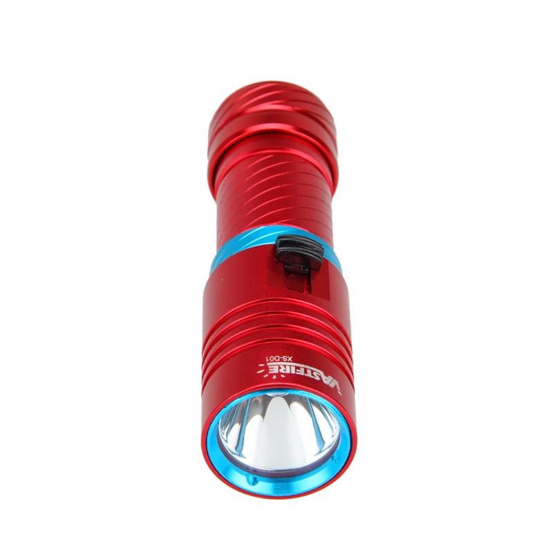 10000 lumens LED Scube Mergulho FlashLight Impermeável Refletor Subaquático 100M Diver Torch Lanterna + 18650 + Carregador USB