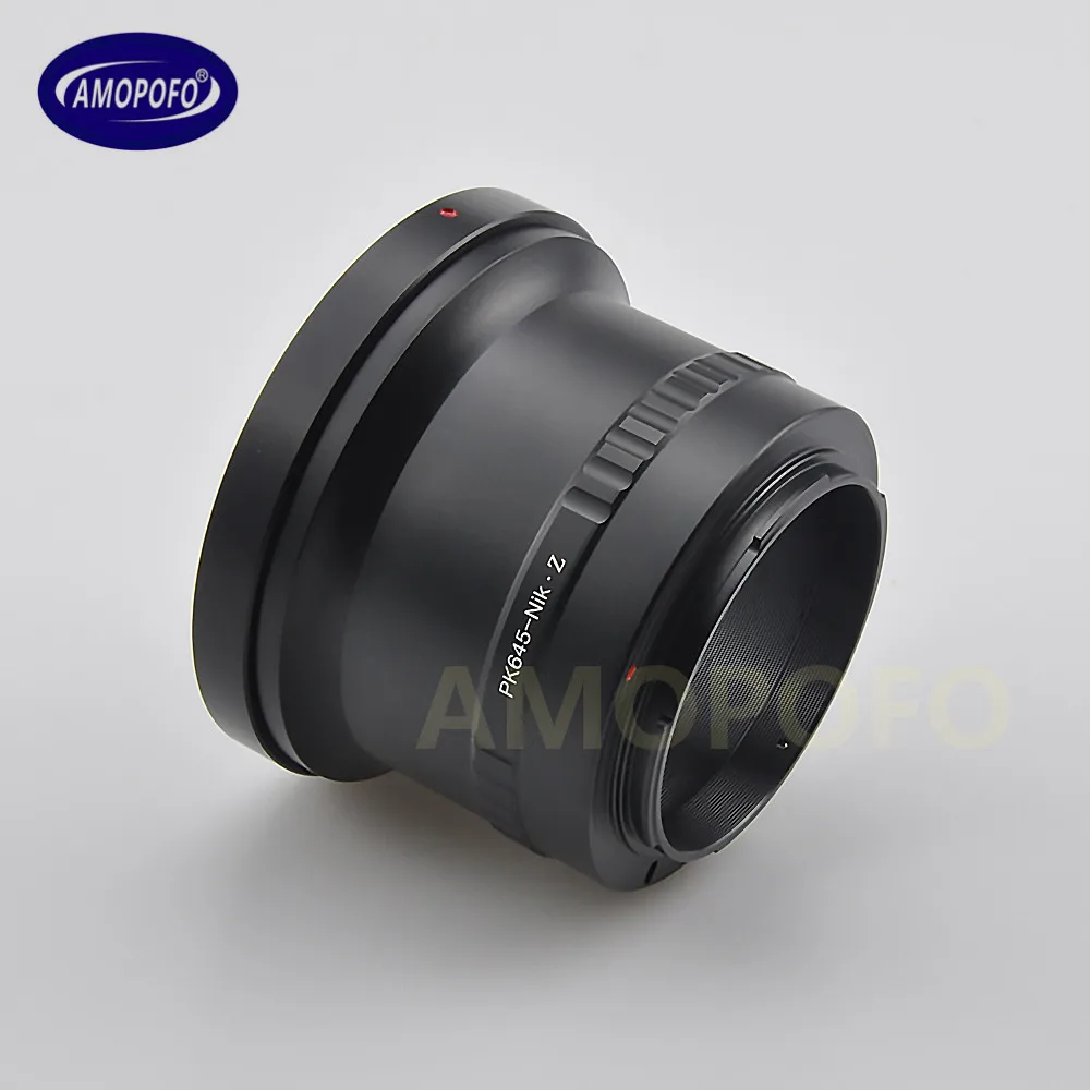 PK645 to NIK Z Adapter for Penatx 645 Mount Lens to Nikon Z Full Frame Mirrorless Z6 Z7 Camera