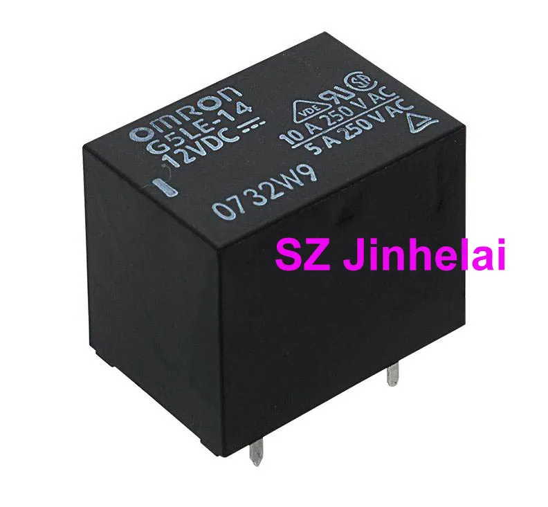 

10pcs OMRON G5LE-14 24VDC 12VDC 5VDC Authentic original Relay DC24V DC12V DC5V
