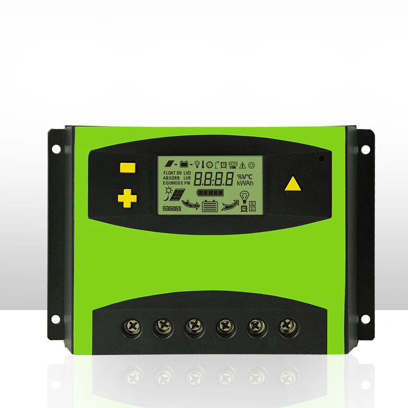 LD12V24V50A 60A solar charger controller   LCD solar Power generation system controller