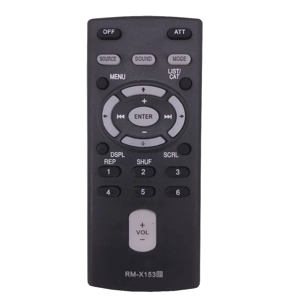 NEW Remote control For SONY CAR RM-X153 RM-X151 RM-X154 CDX-R505X CDX-R5715X CDX-R6750