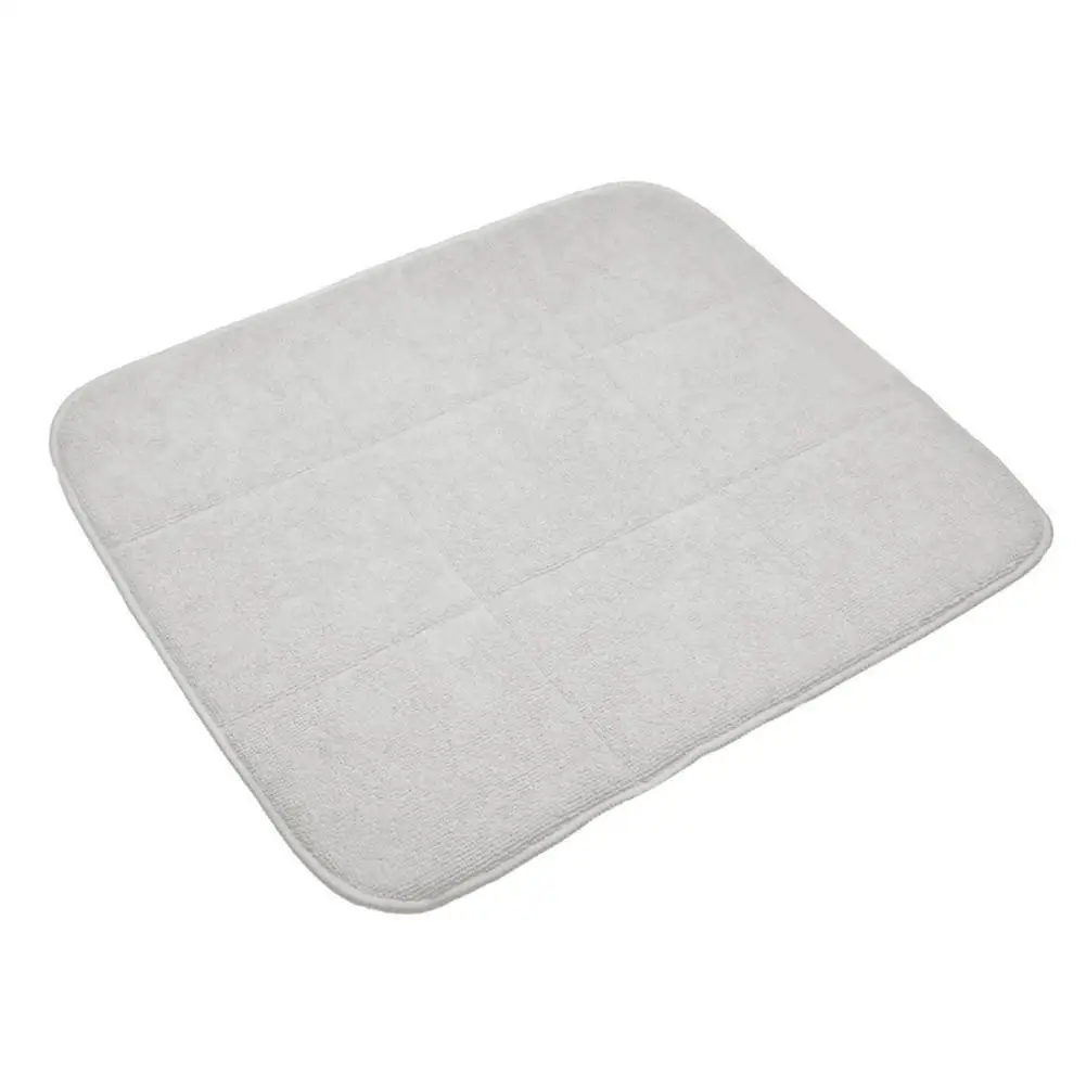 Microfiber Dish Drying Pad Drain Mat Disc Pads Bowl Pad Coasters waterproof Non-Slip Table Placemats Decoration Accessories