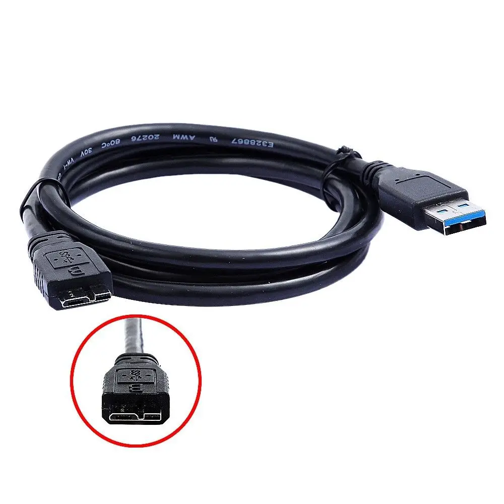 Cavo USB 3.0 A A Micro B Per WD My Passport Ultra Hard Disk Esterni