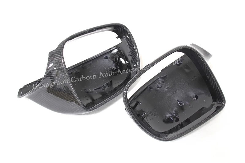 For Audi 09-16 Q5/14-15 Q7/14-17 SQ5 Replacement Type ABS+Carbon Fiber Rearview Side Mirror Cover Without Side Assist Light Hole