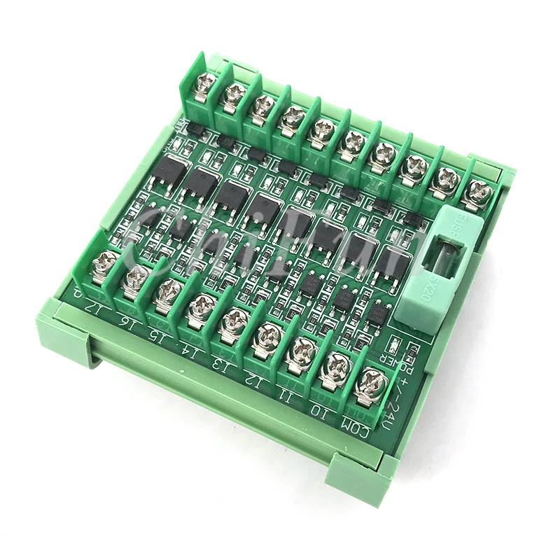 8 way PLC amplifier board isolation board protection board input general output PNP