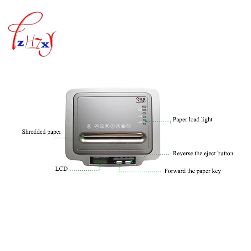 30L Electric Paper Shredder Office Home Crusher Destroyer Guillotine Segment Shredder For CD Cards Files A-2325 1pc