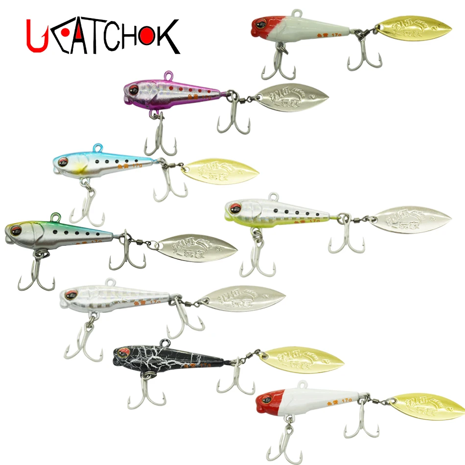 1pcs New Metal 7g 12g 17g 21g metal VIB lure seawater/fresh water long casting distance throwing jig baitfishing lure hard