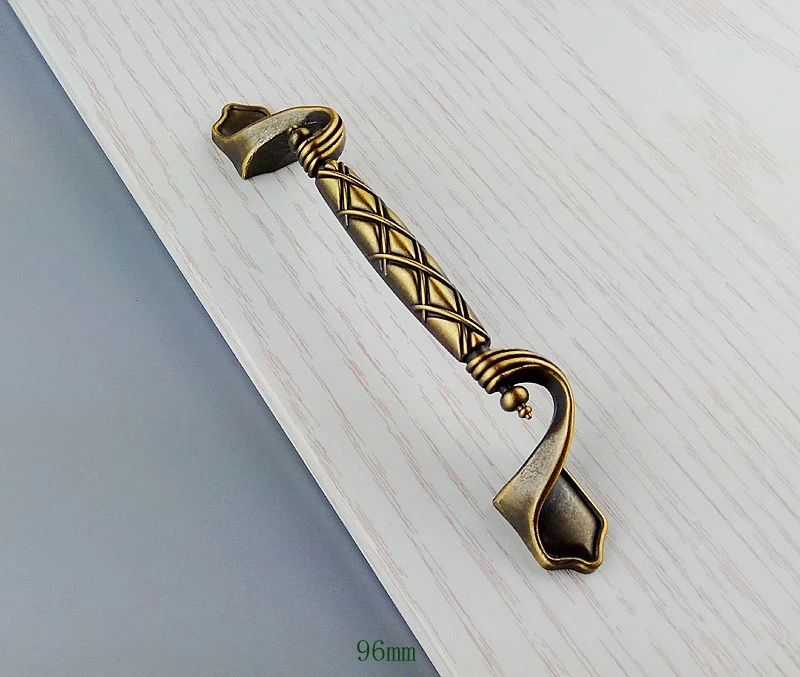 Antique Art Bronze Handle For Furniture Hardware Kitchen Handle Cabinets Door Knobs Drawer Wardrobe Cupboard Dresser Pulls