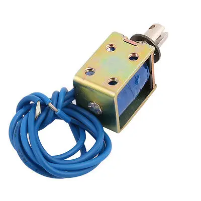 XRN-0520 DC 24V/DC12V 0.27A 6mm Push Pull Type Traction Solenoid Electromagnet Magnet