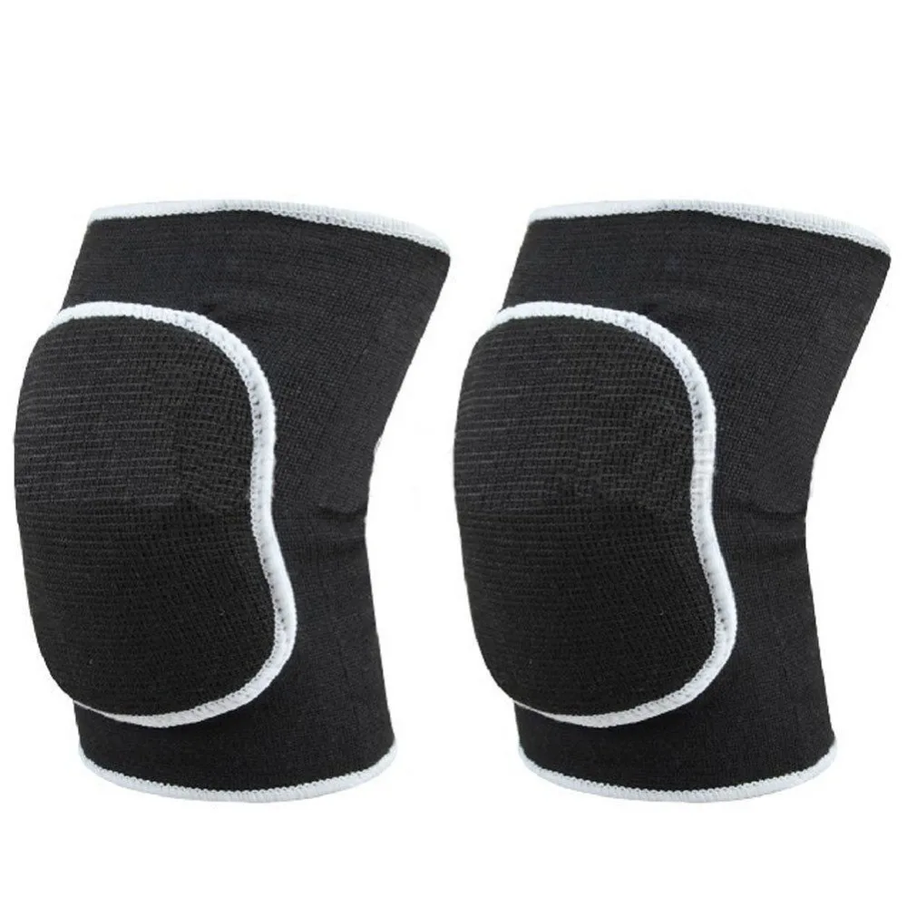 1 Pair Elastic Sleeve Sports Leg Knee Patella Support Brace Wrap Bandage Protector Pads