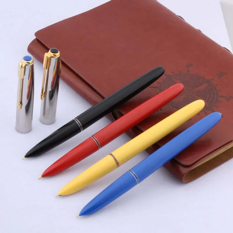 Luxury High Quality Brand Hero 616A Fountain Pen STUDENT Pen Vintage Classic Design COLOR Black F Nib Supplies