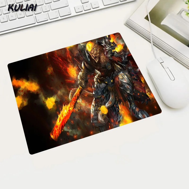 XGZ Featured Video Wallpaper Mouse Pad Dark Souls Gamer Small Size Gaming Mousepad Small and Portable for Laptop Players Desk