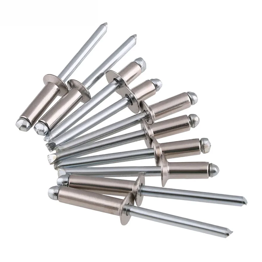 10-50Pcs M3 M3.2 M4 M5 Countersunk Head 304 Stainless Steel Blind Rivets Decorating Nails Flat Head Pop Rivets