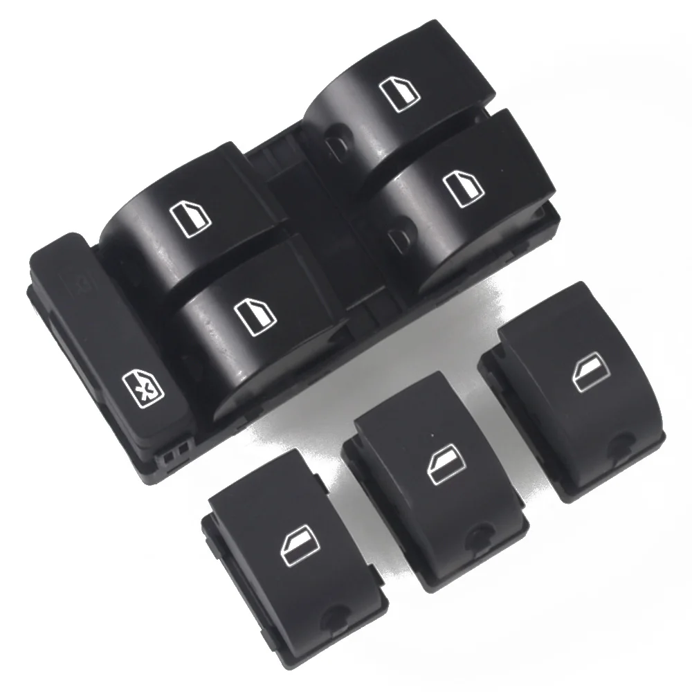 

Переключатели для стеклоподъемников Audi A4 B6, B7, RS4, для SEAT Exeo 8E0959851, 8E0959855