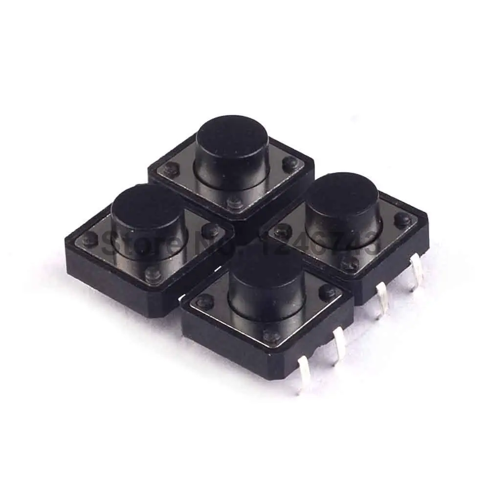 50PCS 12x12x7mm Tactile Switches Push Button Tact Switch 12*12*7mm