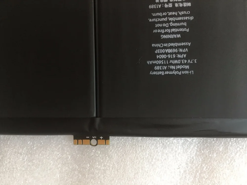 Imagem -03 - Supstone A1389 6160604 Bateria para Apple Ipad Gen A1403 A1416 A1430 A1459 A1458 A1460 616-0586 Mc705 Me401 Md520ll a Md329