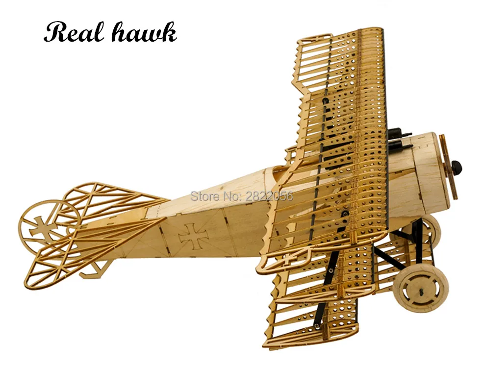 FAI DA TE, di Legno Kit di Costruzione, Costruzione di Giocattoli, Regalo Di Natale, 1:18 Modelli Fokker DRI Statica X11