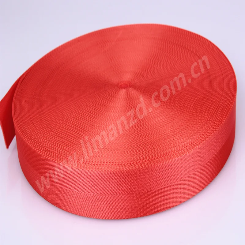 

1.5 Inch Bright Orange Color Herringbone Tape For Bag Strap ,Luggage Belt