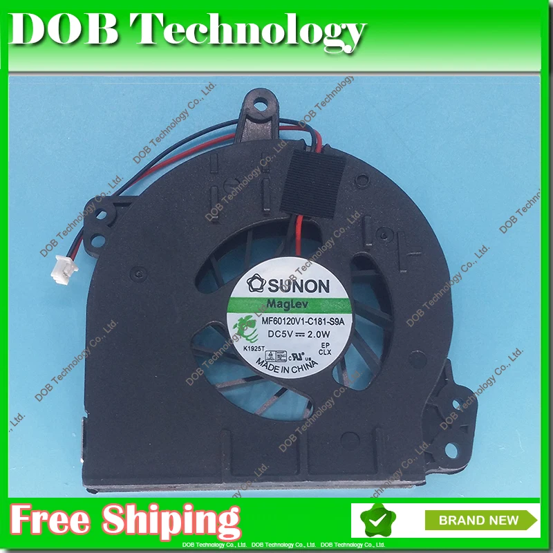 

Laptop CPU Cooling Fan for HP Compaq C700 A900 DFB451005M20T F687-CW SPS-438528-001 AT010000200 KSB0505HA 2 pins