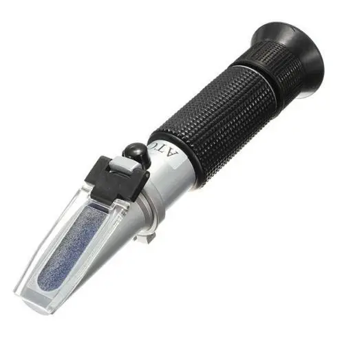 Hand-held Antifreeze Refractometer VBC5T with ATC, for Ethyleneglycol, propylene glycol, battery fluid