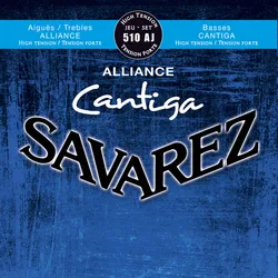 Original Savarez Classical Guitar Strings Cantiga KF-Alliance 510AJ 510AR Strings Guitar One Set Musical Instruments