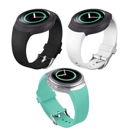 Sport Strap For Samsung Galaxy Gear S2 band R720 R730 Smart Watch Band Silicone wrist bracelet correa watchband belt