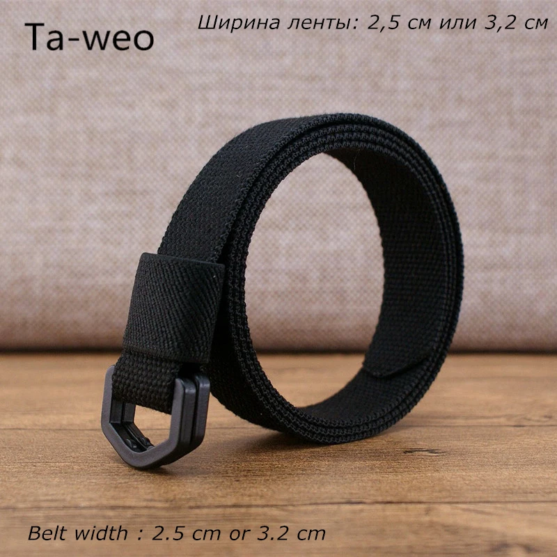 

Ta-weo Aviation Narrow Non-metal Belt, Fashion Unisex Canvas Belts, Men Knitted Cintos Femininos Belt Good Quality, Women Belts