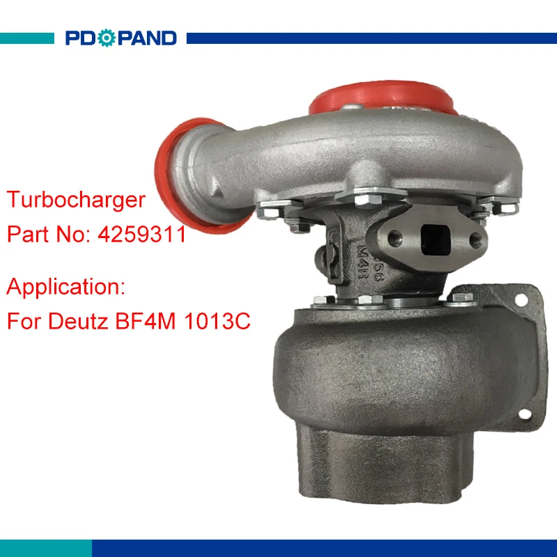 motor car turbocharger set turbolader turbowheel S200 4259311 for DEUTZ BF4M1013c 4.764L construction truck or bus