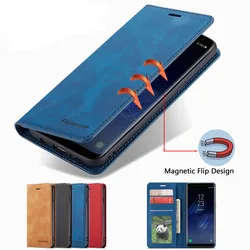 Magnetic Case For Samsung Galaxy S8 Plus Cover Luxruy Wallet Flip Leather Phone Case On Coque Samsung S8 plus Bag