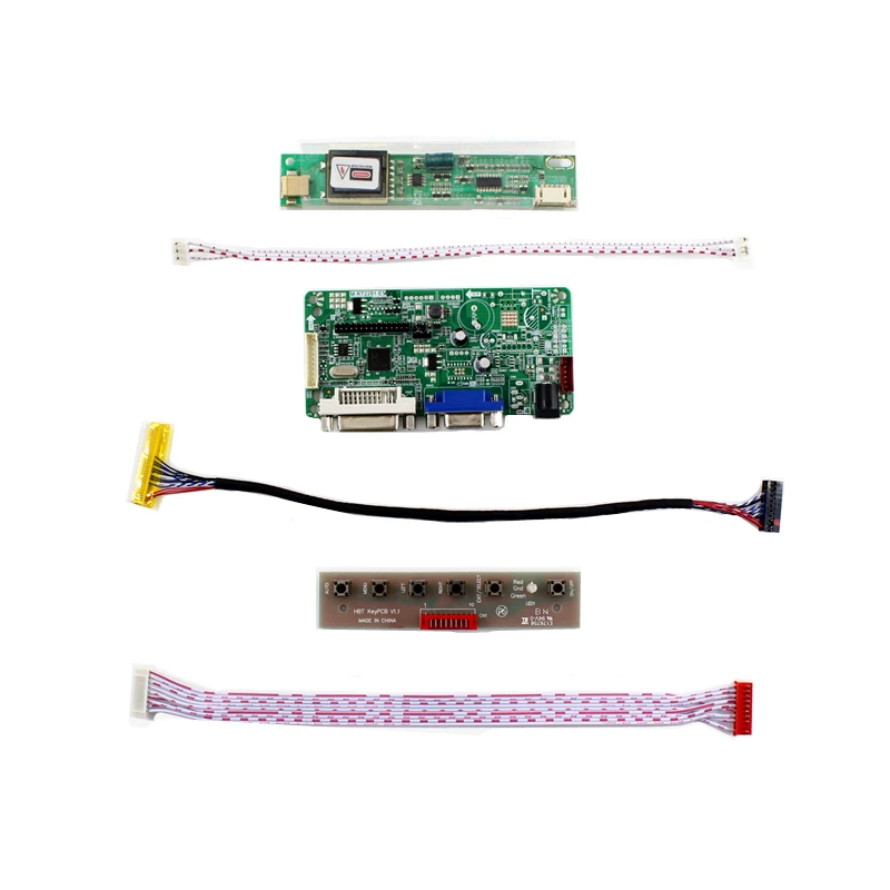 RT2281 LCD Controller Board Suporte, DVI VGA para 15,4 em LCD, N154I1-L03 LQ154K1LA1C LP154WX4-TLC8 1280X800