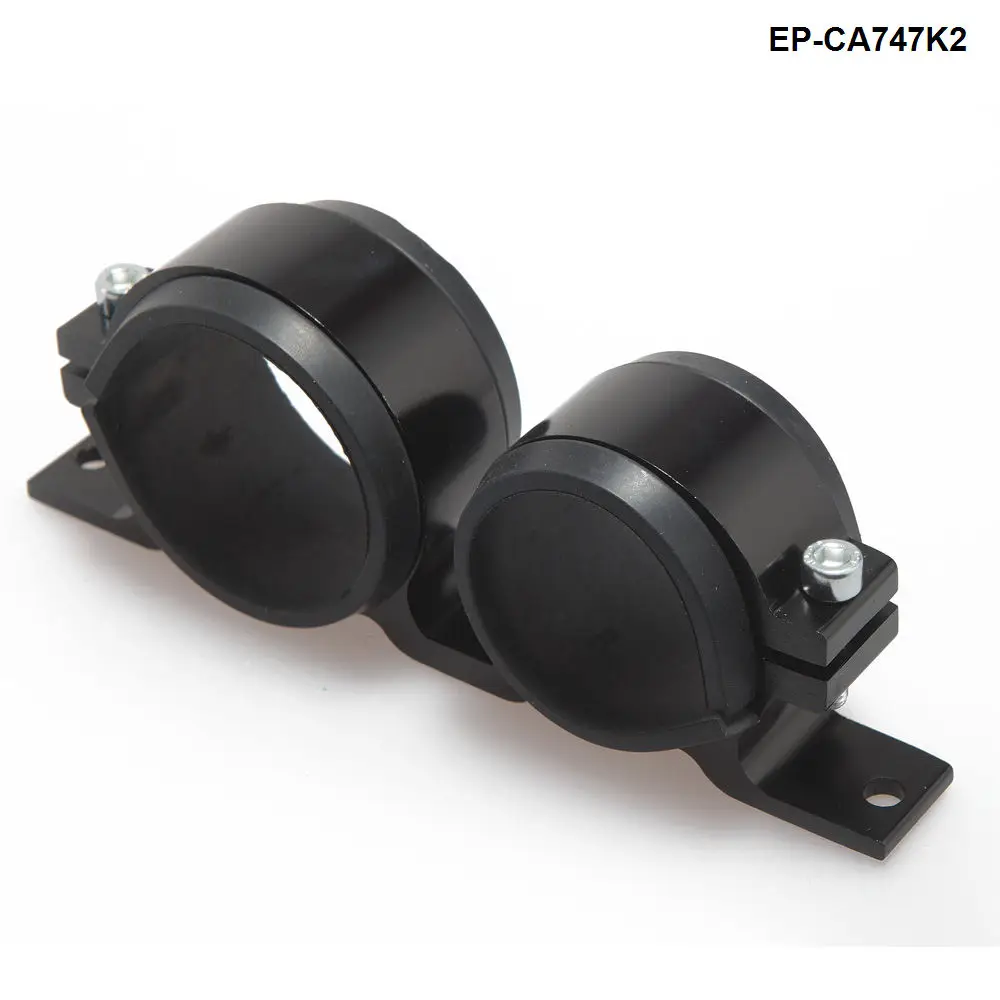 044 Fuel Pump & Filter Dual Mounting Bracket Anodized Aluminum EP-CA747K2