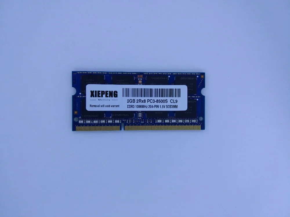 for iMac A1311 A1312 MB952 MB950 MB953 MC507 Laptop 4GB 2Rx8 PC3-8500S RAM DDR3 8G 1066 MHz 2gb pc3 8500 Notebook Memory