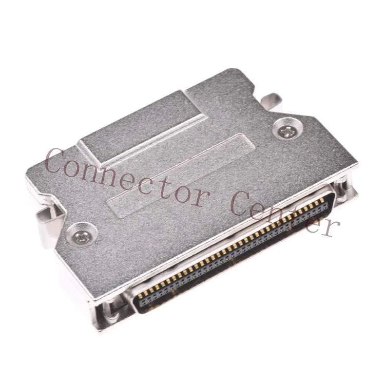 

SCSI HPCN CN Type Connector metal Hond 1.27mm 68Pin male Witch Spring Latch