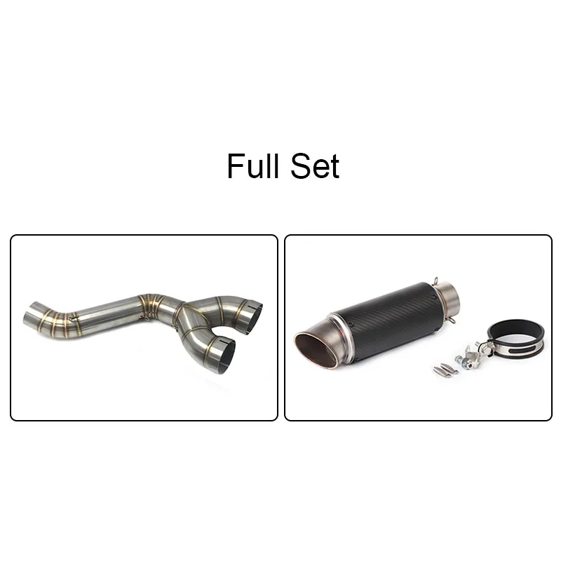 S1000RR 61mm Muffler Exhaust Middle Link Pipe Escape Connection
