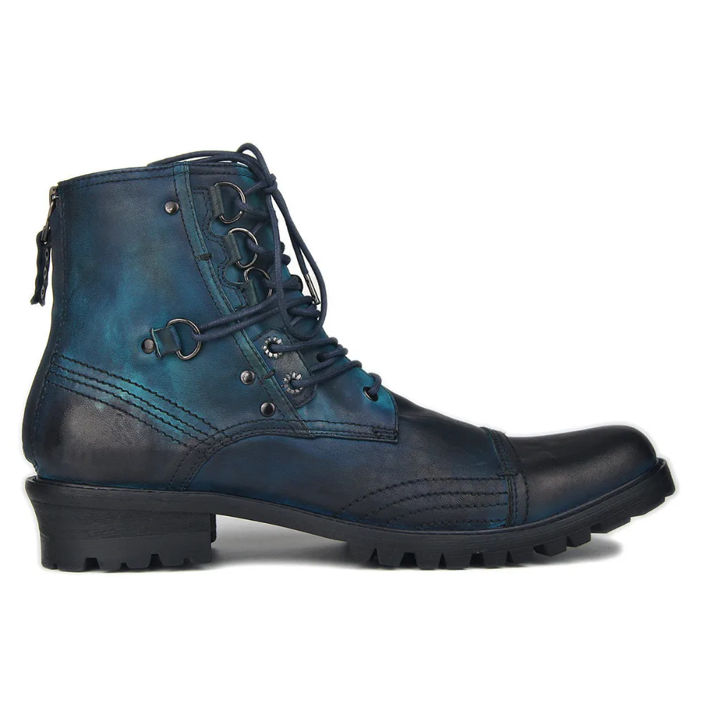 Men's Boots Zipper Boot Genuine Leather Boots Ankle Shoes Chelsea Boots Designer Leather Shoes footwear