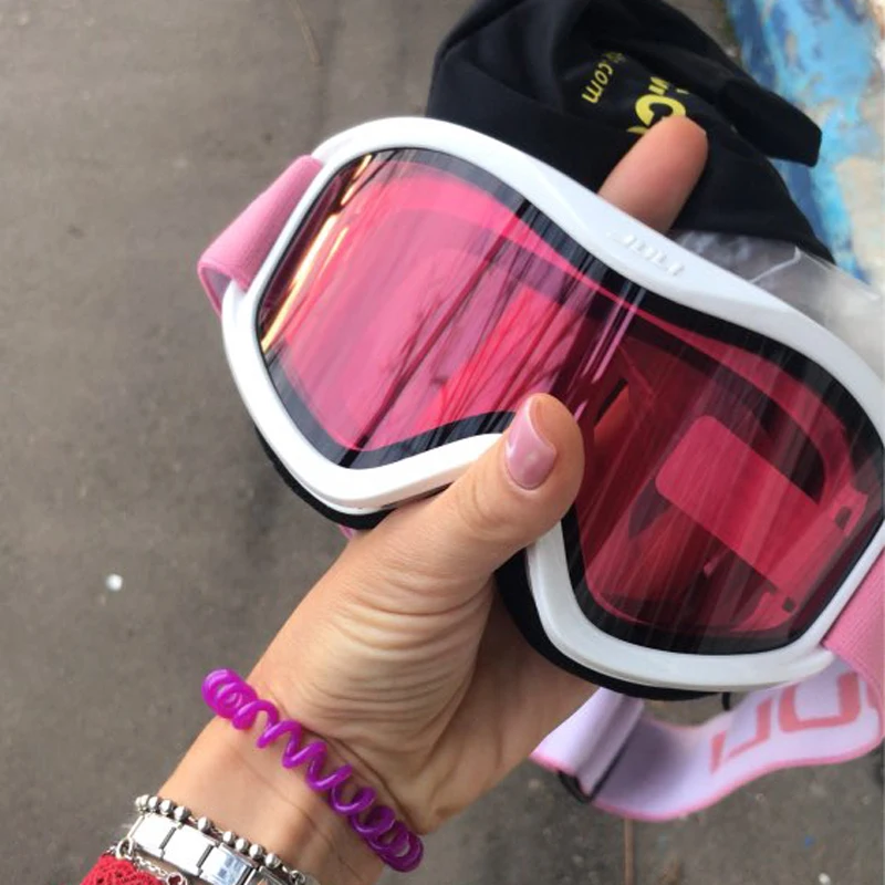 Skibrille-Schneebrille 100% UV400 Schutz Snow Goggles für Männer & Frauen, 2 STÜCKE-10 STÜCKE