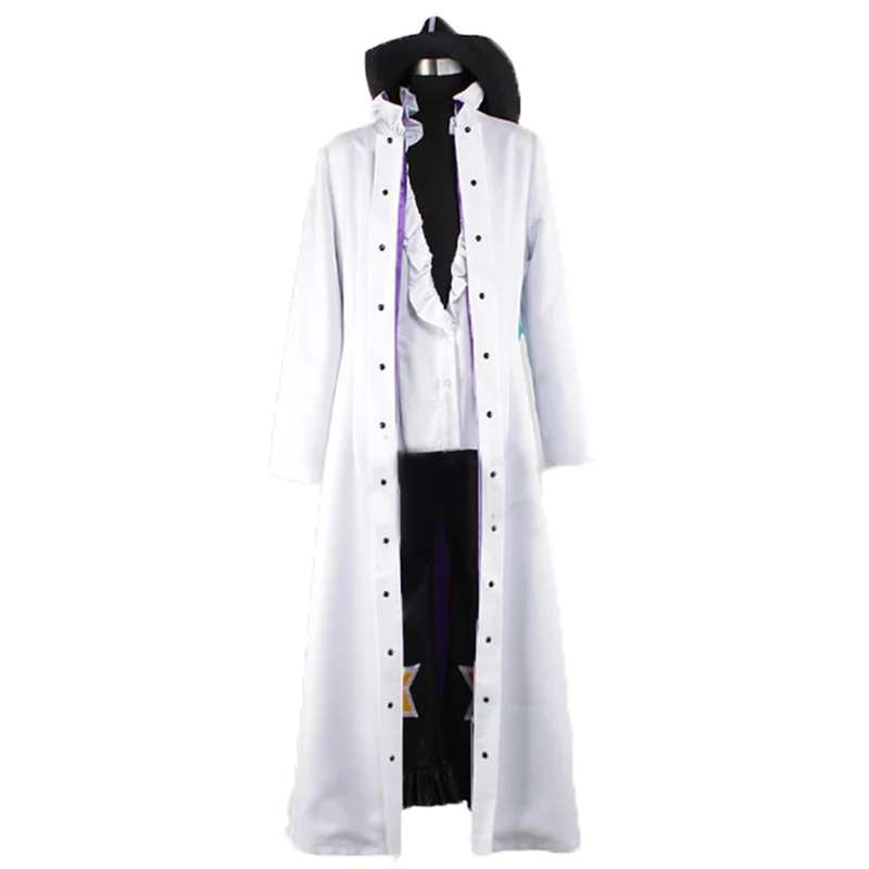 

One Piece Cavendish Cosplay Costume with hat Custom made Any Size 11