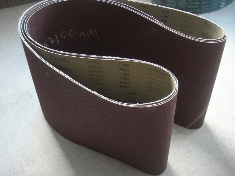 5Pcs 200*2100mm Sanding Belt For Wood 200 * 2100mm Sanding Screen (Grit 60 100 180)