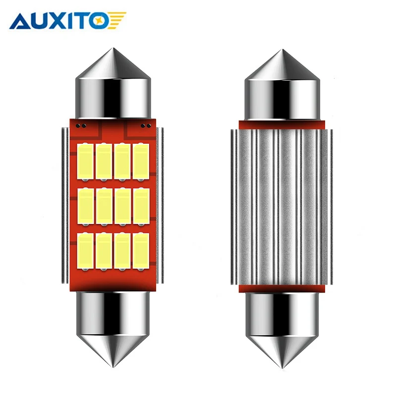 2PCS C5W LED Festoon CANBUS 36mm NO Error 4014 SMD Car LED Reading Doom Lamp for Mercedes Benz w212 w210 w124 w202 w203 w169 AMG