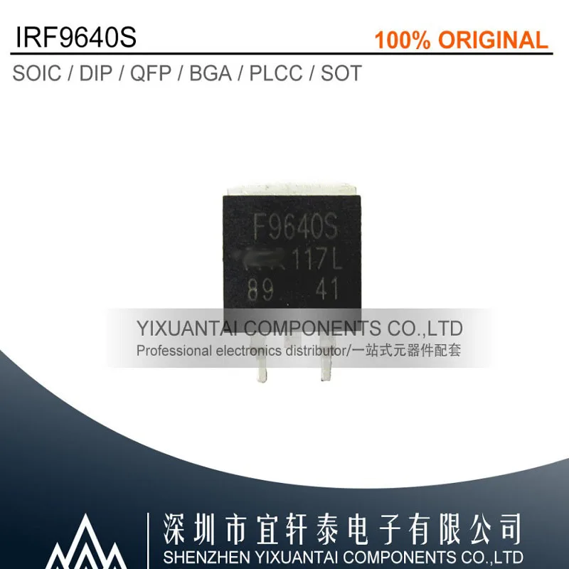 

10pcs/lot original IRF9640STRLPBF IRF9640S F9640S TO263