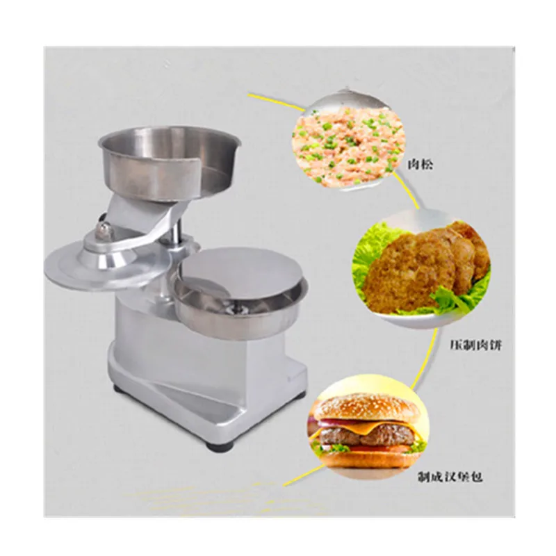 Manual burger meat pie forming machine hamburger patty making machine